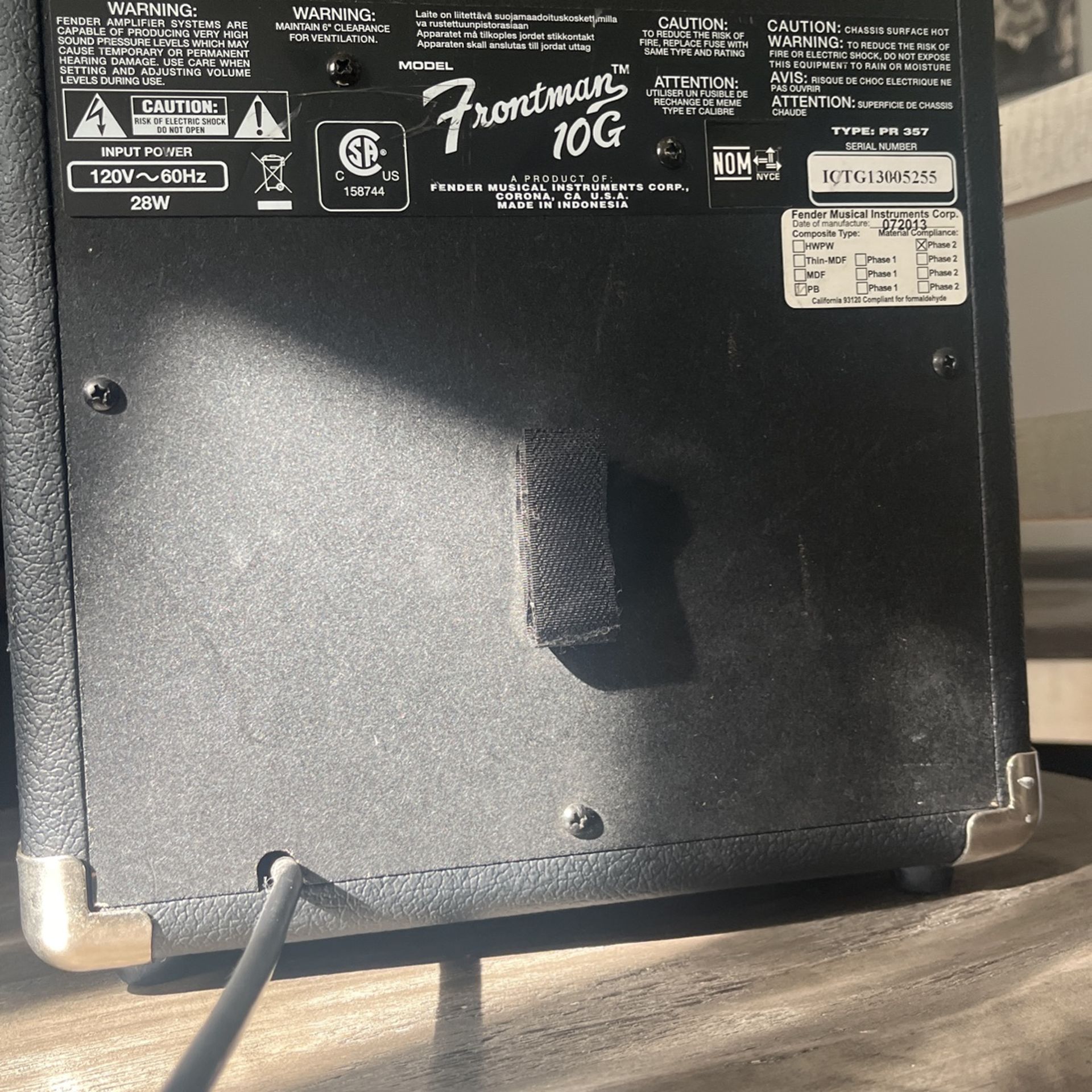 Frontman Amp 10 G