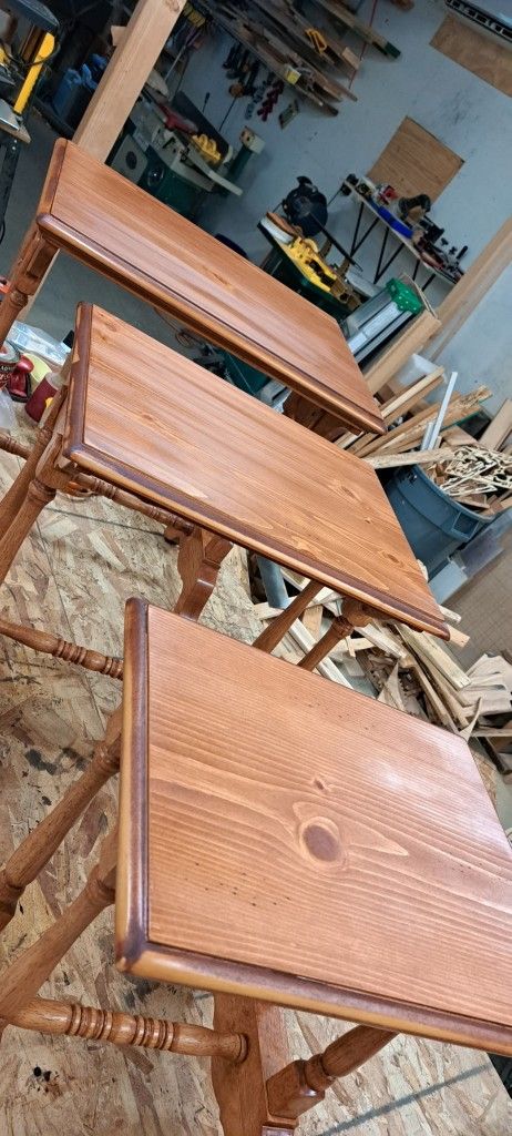 Vintage Nesting Tables - Refinished