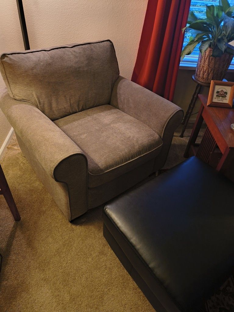 Chair and Ottoman