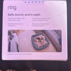Ring Camera 2nd Gen Unopened 