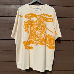 Burberry Equestrian Knight Graphic T-Shirt