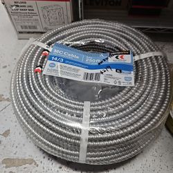 14/3 Mc Cable Solid Wire 250ft