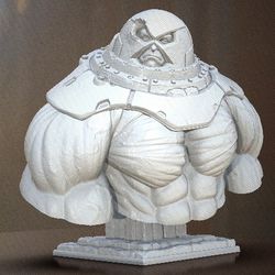 Juggernaut Comic Book Fan Art Bust Statue DC Marvel Video Game X- Men