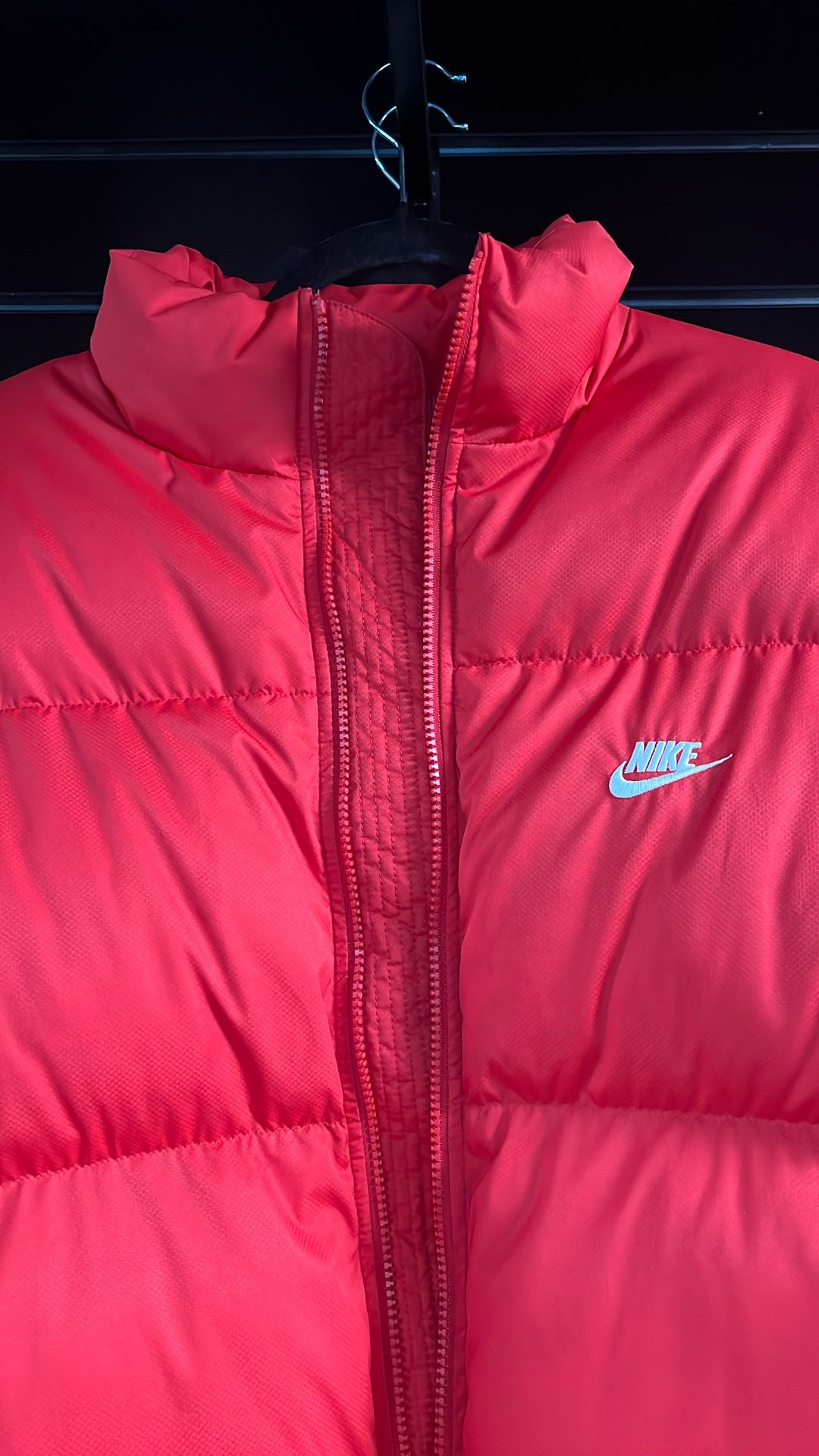 New Nike Red Puffer - Adult S