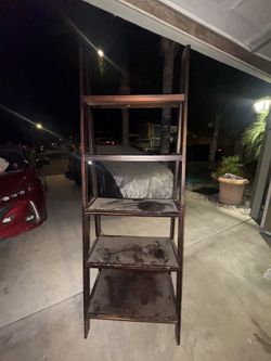 Leaning Ladder Bookshelf 