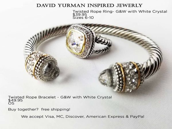 Bracelet And Ring David Yurman Inspired For In Alexandria Va Bracelet And Ring David Yurman Inspired For In Alexandria Va Offerup