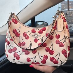 Cherry Coach Teri Hobo 