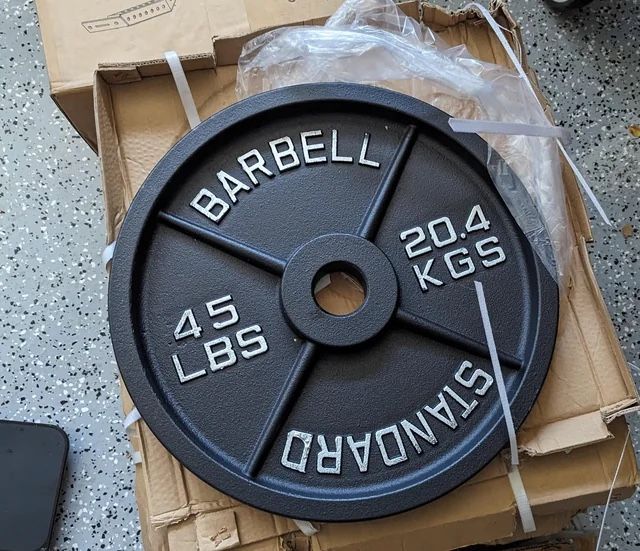 Pair 45 Lb Plates Brand New