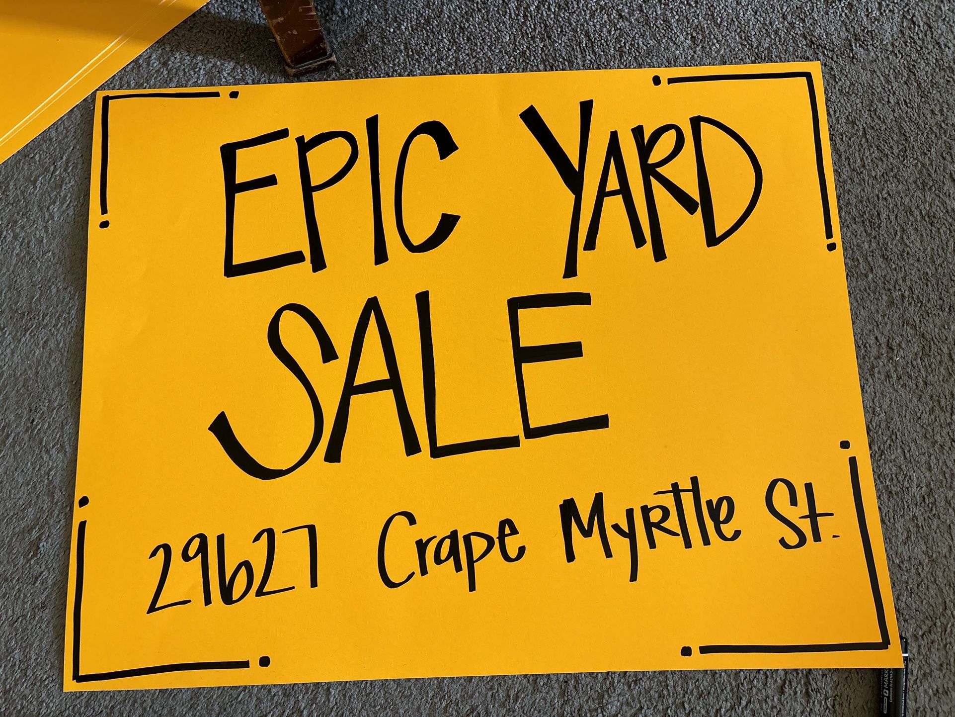 Epic Yard Sale