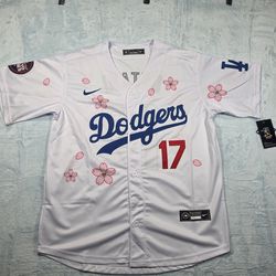 Mens Dodgers Tokyo Series Ohtani no. 17 Jersey Size Small