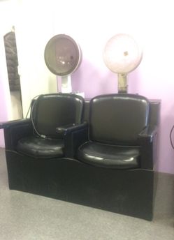 Twin Blow-Dry Machines