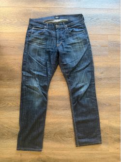 HUDSON MEN’S BLAKE SLIM STRAIGHT ZIP FLY JEANS