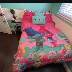 Trolls Twin/full Size Bed Cover