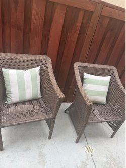 Set of side chairs
