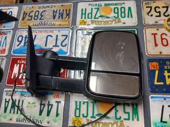 07-13 Silverado 1500 Right Passenger Side Mirror w/Signal 7 pins