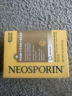 Neosporin Pain Itch Scar Bandages