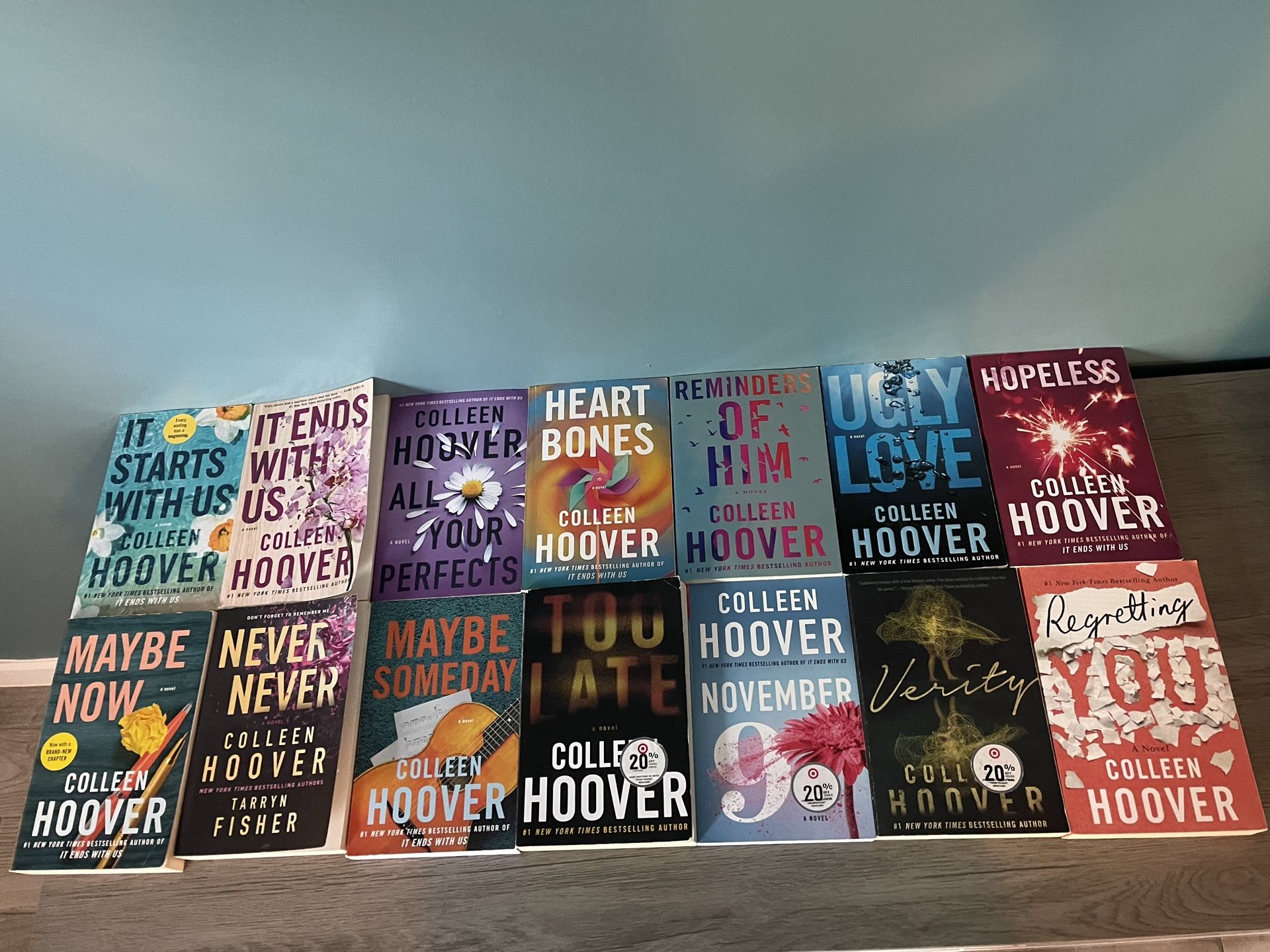 14 BOOKS - Colleen Hoover