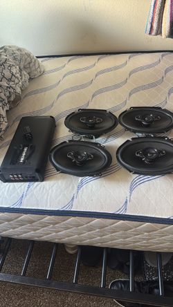 Memphis Amp/ 4 Pioneer door speakers/Memphis Audio remote bass knob