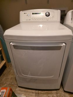 LG Large capacity 7.3 cu ft electric dryer