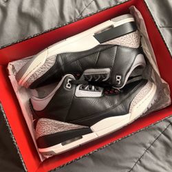 Jordan 3 Black Cement Size 11 2024