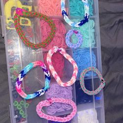 Rubber band bracelets for just 1.25$