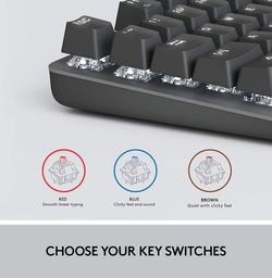Logitech K845 Mechanical Keyboard – Backlit, TTC Brown Switches