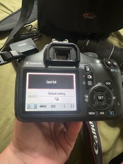 Camera with extra lens and case