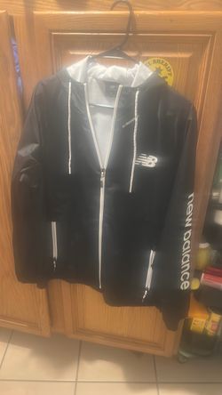 New Balance Black Windbreaker Jacket