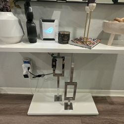 White Entry Table 