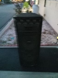 Passive Speaker - PYLE Portable PA Speaker System 1600 Black =$100.00
