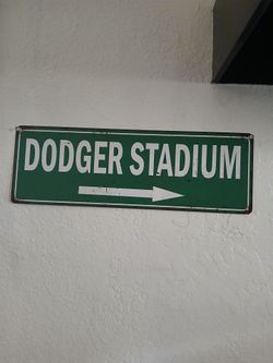 Dodger stadium sign
