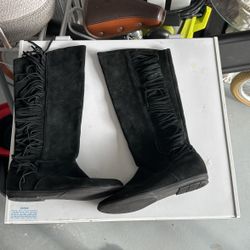 Size 9 Suade Boots 