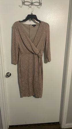 Vestido Blu Sage Color Rose Gold Talla 8
