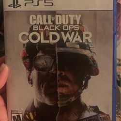 Ps5 Game  Cold War 