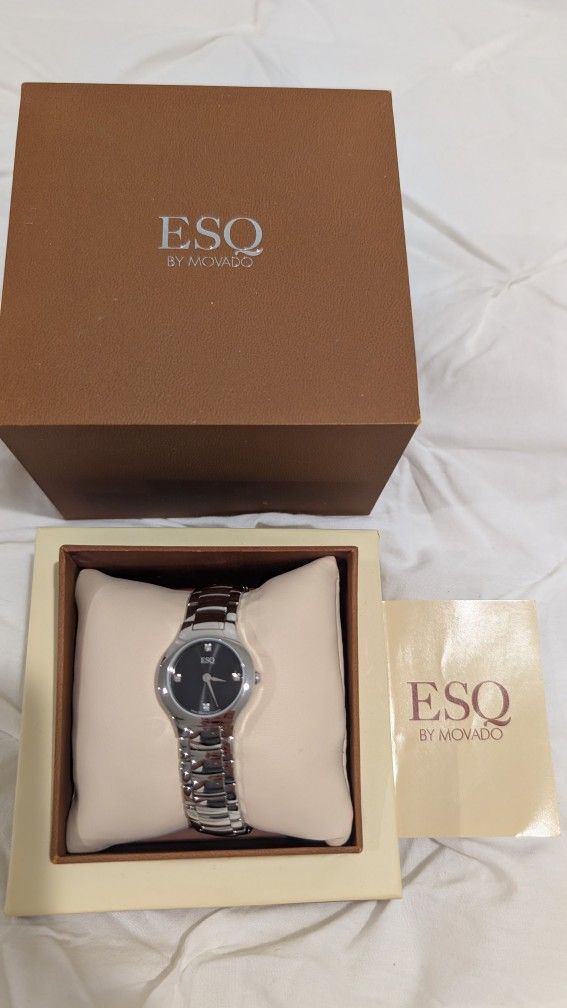 MOVADO ESQ Swiss VERVE Brand New Ladies Watch. Women’s Watch