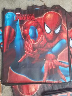 Spider Man reusable bags