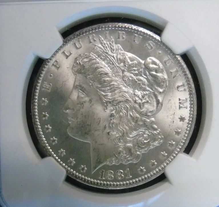 1881-CC Morgan Silver Dollar Carson City 1881 CC