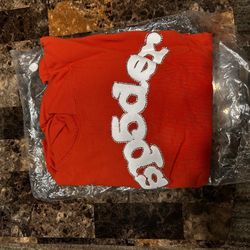 ORANGE SP5DER HOODIE