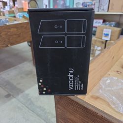 VZaahu Rechargeable Electric Salt & Pepper Grinder Set With LED Light 