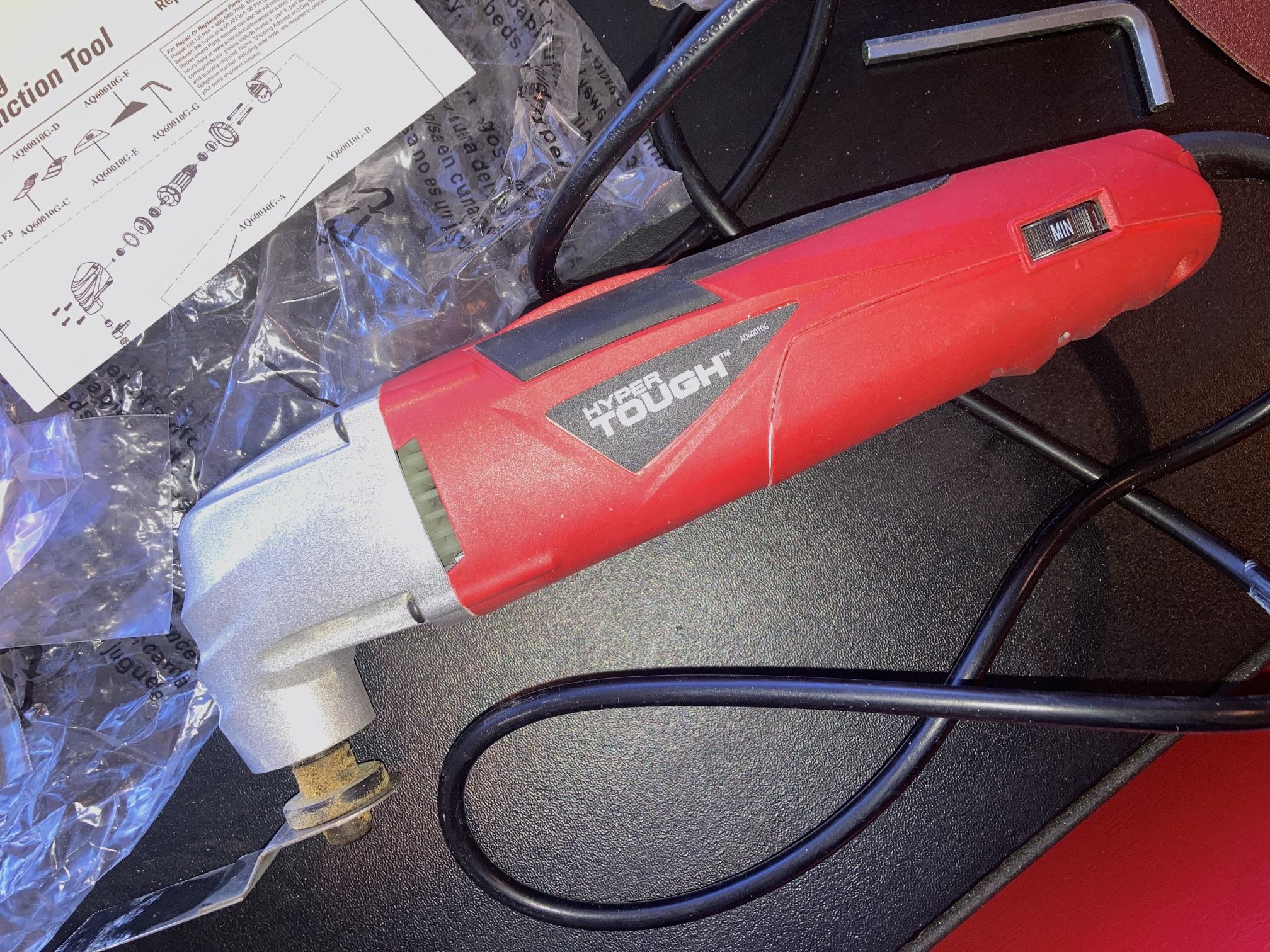 Oscillating Multi Tool Electric Power Saw Sander Sawing