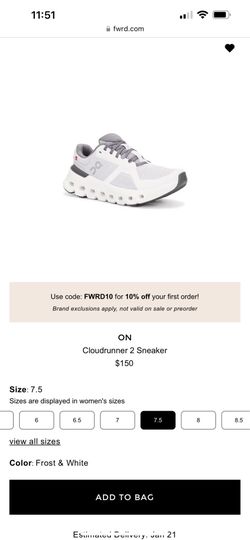 On cloud sneakers