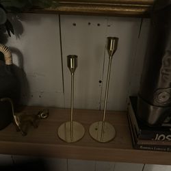 Hobby Lobby Gold Candle Holders