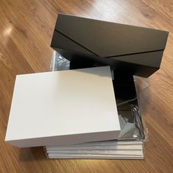 New 3 Pieces Large 9.5*7*3 Gift wrapping Box With Magnetic Lid (available in 3 color)