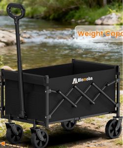 Folding Vagon Cart With Wheels