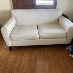 White Love Couch 