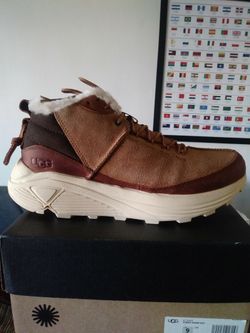 Ugg Miwo Trainer High "Brown" Size 9 Brand New