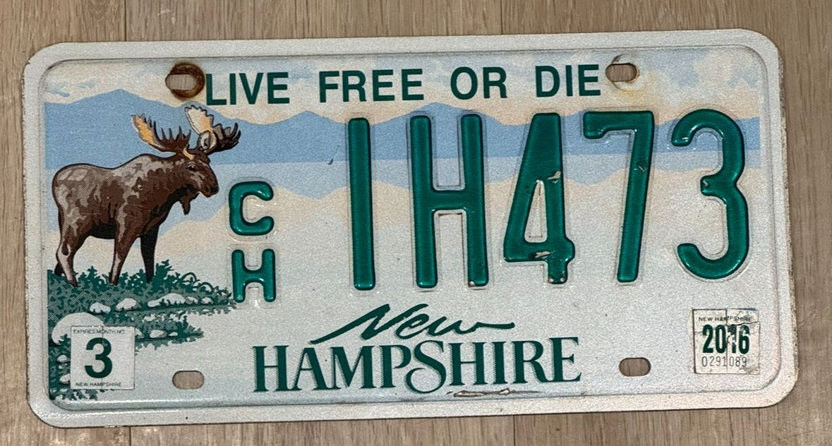 New Hampshire π« License Plate