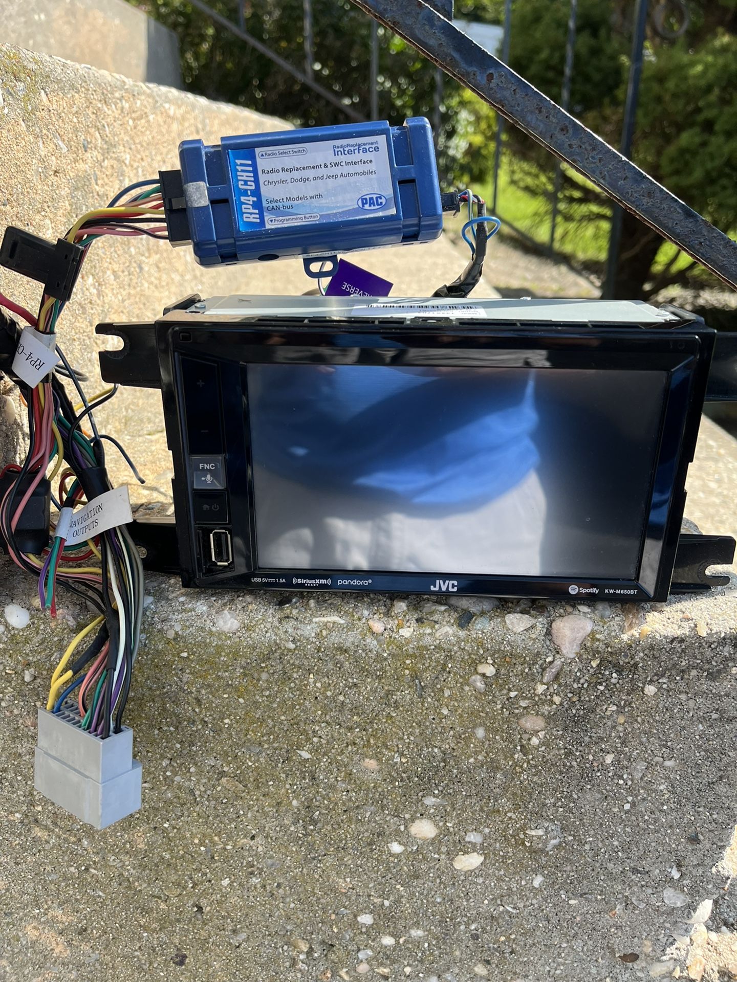 JVC car stereo receiver