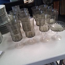 8 Piece Crystal Glasses