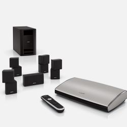 Bose Lifestyle T20 HDMI 5.1 Home Theater System Silver